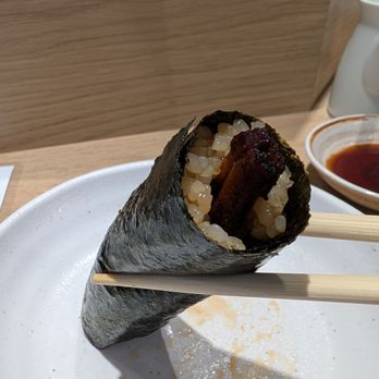 Hand Roll Factory - Unagi Hand Roll, Part of 6 Hand Roll Set, $31 prior to tax - Sushi Bars Near Me - West Covina, California Hand Roll Factory - Unagi Hand Roll, Part of 6 Hand Roll Set, $31 prior to tax - Sushi Bars Near Me - West Covina, California