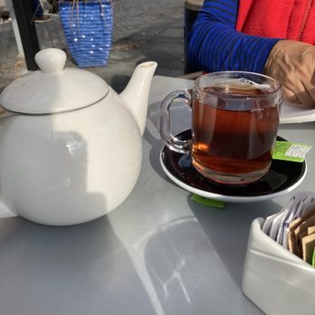 Barking Mad Cafe - Hot tea with teacup - Coffee & Tea Near Me - Gaithersburg, Maryland
