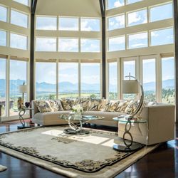 Topsider Homes - This may be the most amazing Topsider home we've ever designed - talk about a panoramic view...