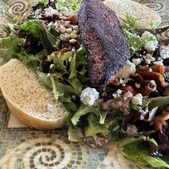 La Cucina Italian Eatery - Blackened Salmon on Cashell Salad - Italian Near Me - Reno, Nevada La Cucina Italian Eatery - Blackened Salmon on Cashell Salad - Italian Near Me - Reno, Nevada
