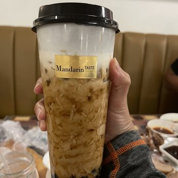 Mandarin Taste - Oolong milk tea with cheese foam and boba - Szechuan Near Me - Tulsa, Oklahoma Mandarin Taste - Oolong milk tea with cheese foam and boba - Szechuan Near Me - Tulsa, Oklahoma