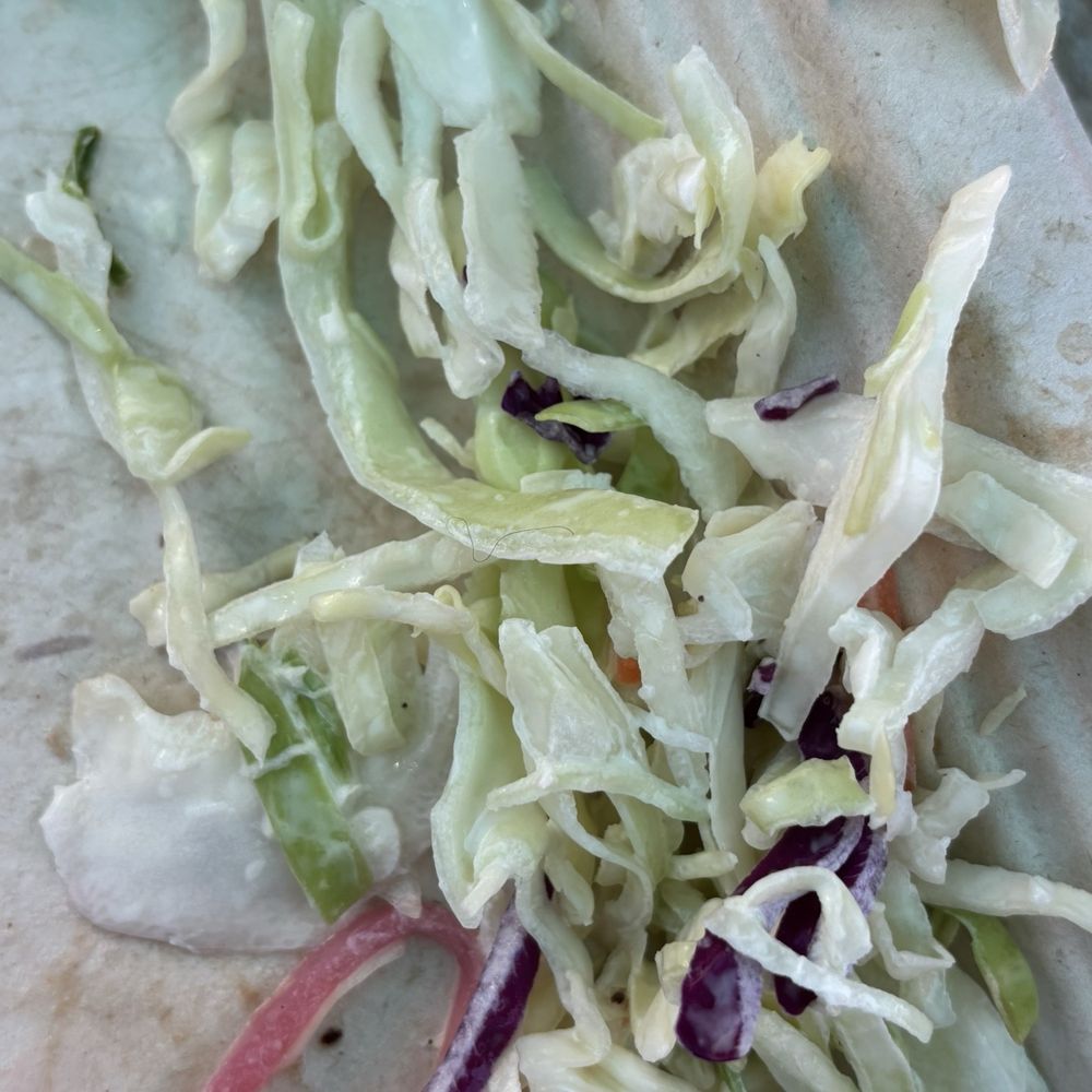 Avalon Smokehouse - HAIR IN MY FLAVORLESS ROOM TEMP SINGULAR PINEAPPLE AH COLESLAW - Pop-Up Restaurants Near Me - Avalon, California Avalon Smokehouse - HAIR IN MY FLAVORLESS ROOM TEMP SINGULAR PINEAPPLE AH COLESLAW - Pop-Up Restaurants Near Me - Avalon, California