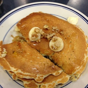 Freedom Square Diner - Banana walnut "short stack". Was more than I could eat!! Yummy!! - Diners Near Me - Cranberry Township, Pennsylvania Freedom Square Diner - Banana walnut "short stack". Was more than I could eat!! Yummy!! - Diners Near Me - Cranberry Township, Pennsylvania