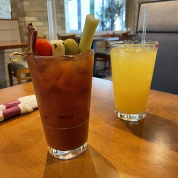 Canela Cafe - Bloody Mary & mimosa. - Breakfast & Brunch Near Me - Milwaukee, Wisconsin