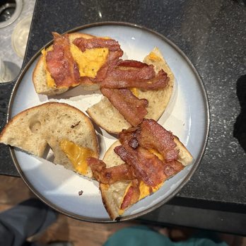 BO's Bagels - Bacon, cheese on a bagel - Bagels Near Me - New York, New York