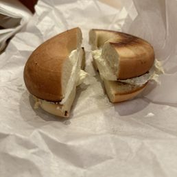 Bagel with Plain Cream Cheese Bagel with Plain Cream Cheese