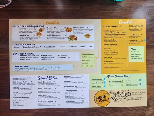 Menu photo 2 Maast Indian Fullerton, CA Menu photo 2 Maast Indian Fullerton, CA