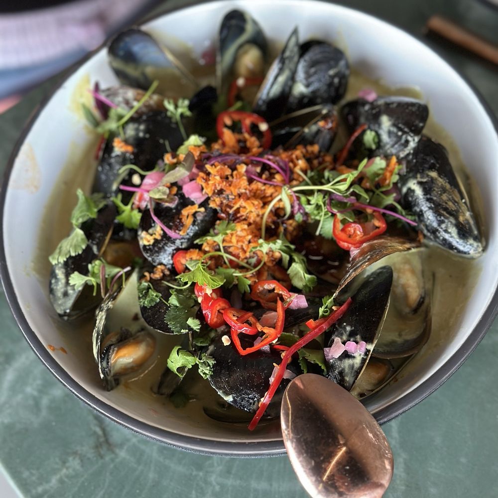 Aaktun - Curried Mussels - Coffee & Tea Near Me - Clayton, North Carolina Aaktun - Curried Mussels - Coffee & Tea Near Me - Clayton, North Carolina