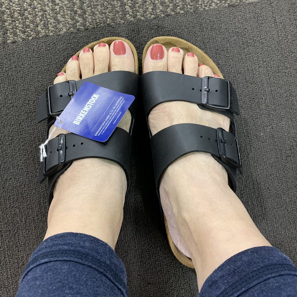 DSW Designer Shoe Warehouse - Birkenstock Arizona in black $99.99 - Shoe Stores Near Me - Torrance, California DSW Designer Shoe Warehouse - Birkenstock Arizona in black $99.99 - Shoe Stores Near Me - Torrance, California