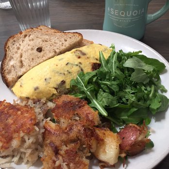 Sequoia Diner - Bacon cheddar omelette. - Diners Near Me - Oakland, California