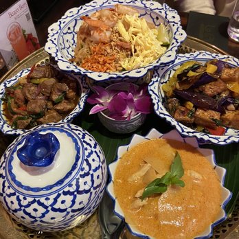 LaoTable - Pad Thai, curry, rice, eggplant and tofu, Pad Pha Beef - Laotian Near Me - San Francisco, California