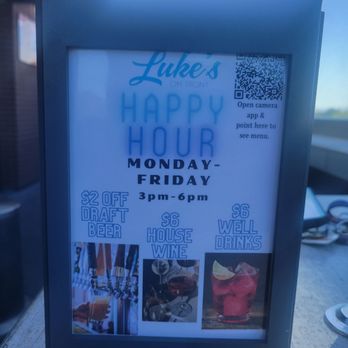 Luke's On Front - Happy Hour Menu A - New American Near Me - Temecula, California Luke's On Front - Happy Hour Menu A - New American Near Me - Temecula, California