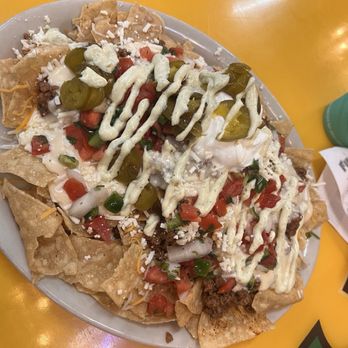 Fuzzy's Taco Shop - Nachos with Seasoned Ground Beef - Mexican Near Me - Farmers Branch, Texas Fuzzy's Taco Shop - Nachos with Seasoned Ground Beef - Mexican Near Me - Farmers Branch, Texas