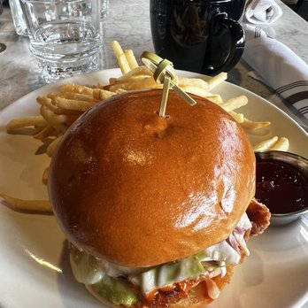 H Cafe - (GOLDEN PLATE AWARD) Spicy Fried Chicken Sandwich - Breakfast & Brunch Near Me - Los Angeles, California H Cafe - (GOLDEN PLATE AWARD) Spicy Fried Chicken Sandwich - Breakfast & Brunch Near Me - Los Angeles, California
