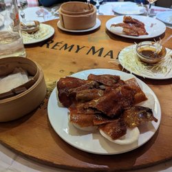 La Chine Masséna - Peking Duck skin served with thin rice paper