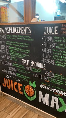Menu photo 1 Juice Max New York, NY Menu photo 1 Juice Max New York, NY