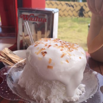 Wailua Shave Ice - Coconut x 3 - Shaved Ice Near Me - Kapaa, Hawaii Wailua Shave Ice - Coconut x 3 - Shaved Ice Near Me - Kapaa, Hawaii