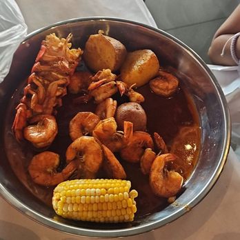 Shaking Seafood - Lobster tail and shrimp - Seafood Near Me - Salem, New Hampshire