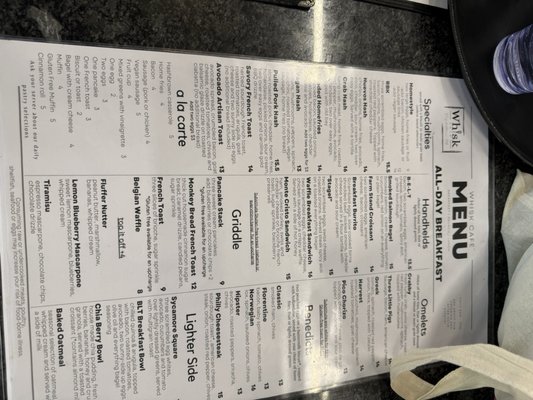 Menu photo 2 Whisk Elizabethtown, PA