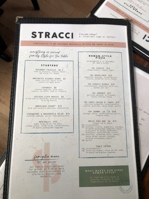 Menu photo 8 Stracci Pizza Alexandria, VA