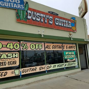 Dusty's Guitar - Musical Instruments & Teachers Near Me - Oceanside, California