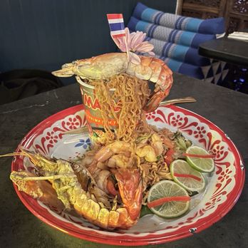 Rua Thai Restaurant - Mama Tom Yum Grilled River Prawn - Thai Near Me - Brooklyn, New York Rua Thai Restaurant - Mama Tom Yum Grilled River Prawn - Thai Near Me - Brooklyn, New York
