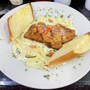 Cafe Canaan Restaurant - Cordon Bleu with Alfredo Pasta - Mexican Near Me - Houston, Texas Cafe Canaan Restaurant - Cordon Bleu with Alfredo Pasta - Mexican Near Me - Houston, Texas