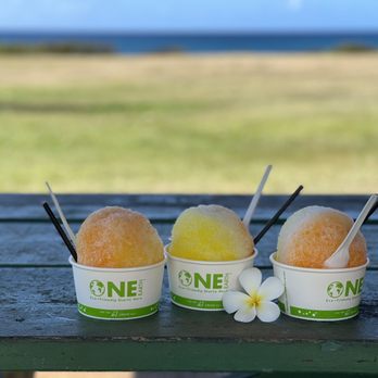 Brennecke's Snack Shack - Love this shave ice, it was hella good. Must try... - Shaved Ice Near Me - Koloa, Hawaii