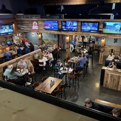 Locals Sushi & Sports Pub - James Island - View of the inside seating area