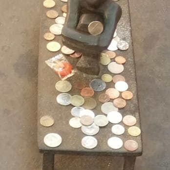 Järnpojken - Sometimes folks will dress him. - Local Flavor Near Me - Stockholm, Alberta