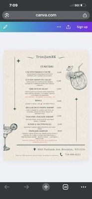 Menu photo 1 TriniJam BK Brooklyn, NY