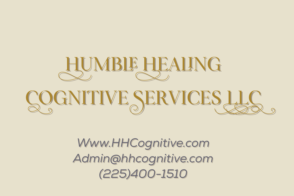 HUMBLE HEALING COGNITIVE SERVICES Updated July 2024 Request