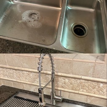 Lyvayko Countertops - Before and after photos of our sink replacement - Countertop Installation Near Me - San Marcos, California Lyvayko Countertops - Before and after photos of our sink replacement - Countertop Installation Near Me - San Marcos, California