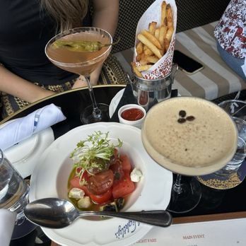 Nightly's - watermelon salad and fries - American Near Me - New York, New York Nightly's - watermelon salad and fries - American Near Me - New York, New York