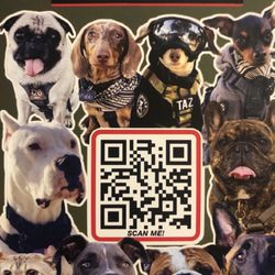 Doggie Street Festival - Fun patches and harnesses and more for dogs.