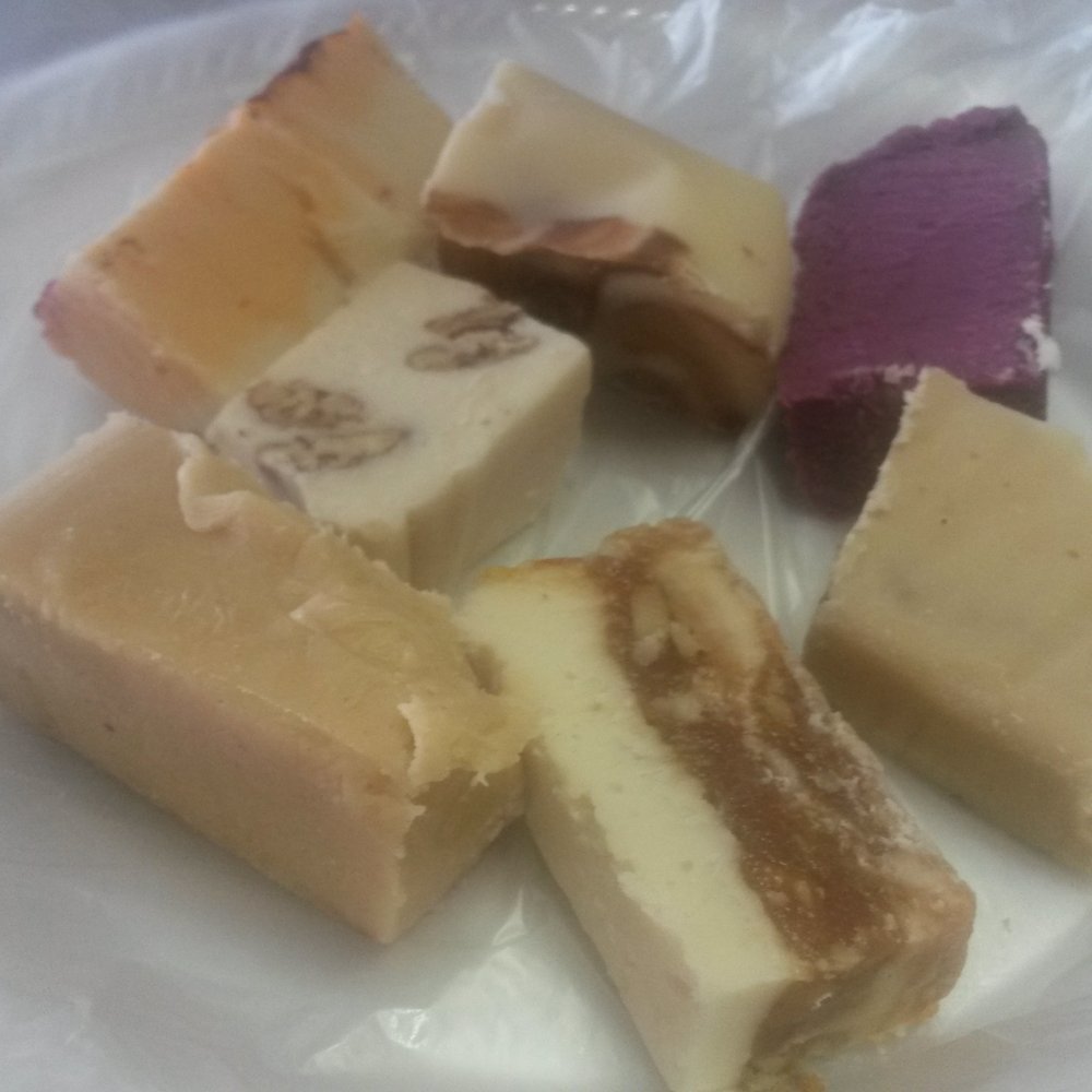 My sampler platter of 7 different flavors My sampler platter of 7 different flavors