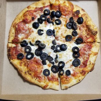 Tasty Pizza - Cheese and black olives - Pizza Near Me - Omaha, Nebraska Tasty Pizza - Cheese and black olives - Pizza Near Me - Omaha, Nebraska
