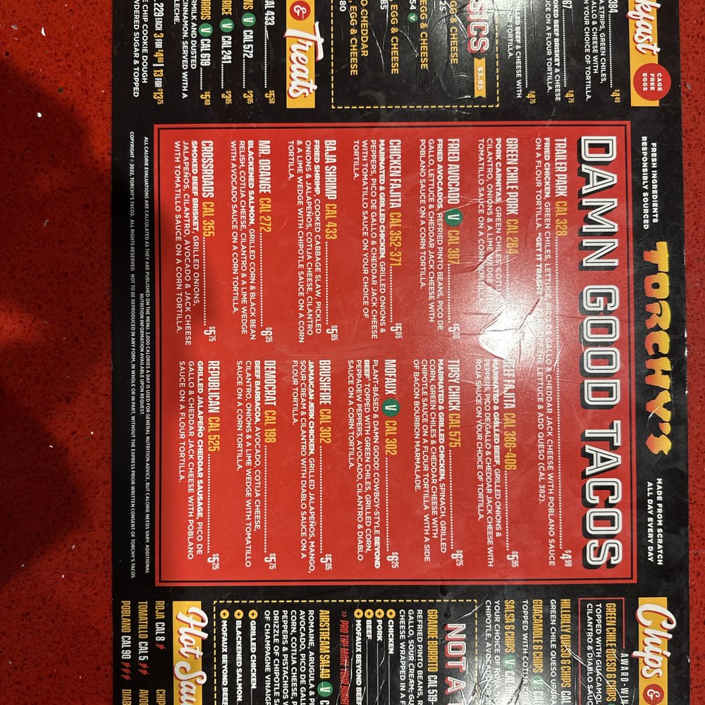 Torchy's Tacos - Menu - Tex-Mex Near Me - Fishers, Indiana Torchy's Tacos - Menu - Tex-Mex Near Me - Fishers, Indiana