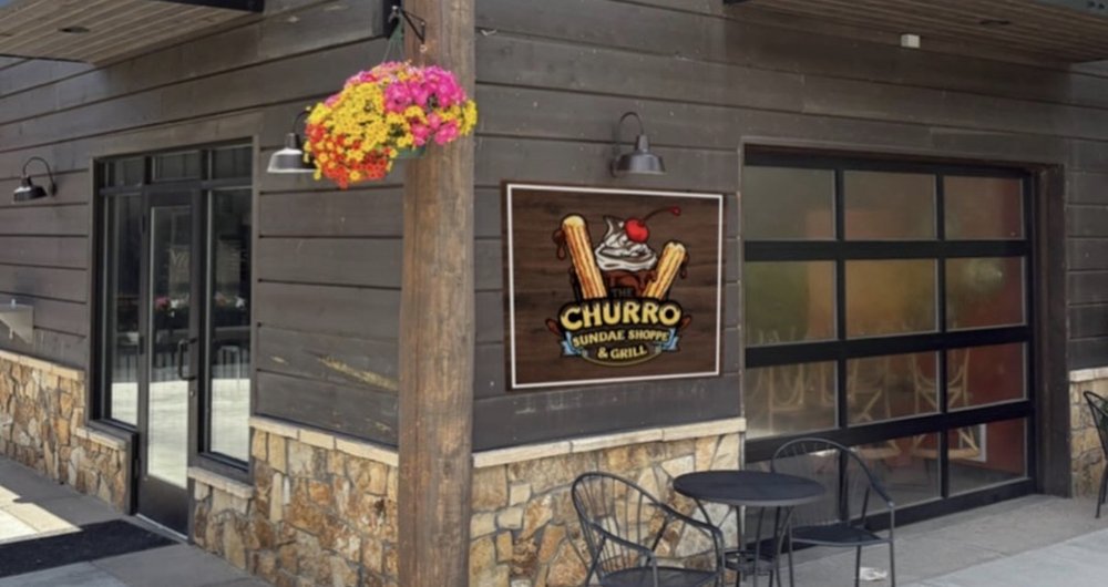 The Churro Sundae Shoppe And Grill Logo