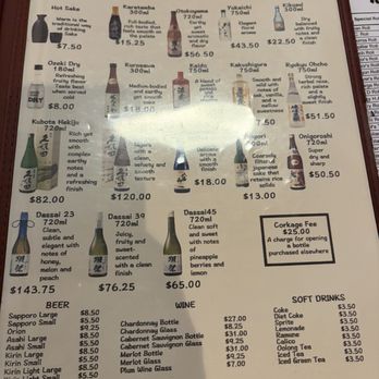 Ninja Sushi - Menu - Sushi Bars Near Me - Walnut, California Ninja Sushi - Menu - Sushi Bars Near Me - Walnut, California