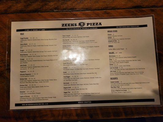 Menu photo 6 Zeeks Pizza Bellingham, WA Menu photo 6 Zeeks Pizza Bellingham, WA