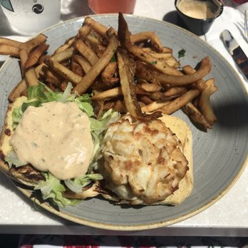 Ketch 22 - Crab Cake Sandwich - Seafood Near Me - North Beach, Maryland