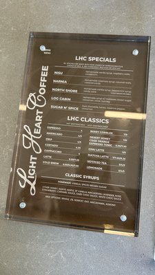 Menu photo 8 Light Heart Coffee Gilbert, AZ
