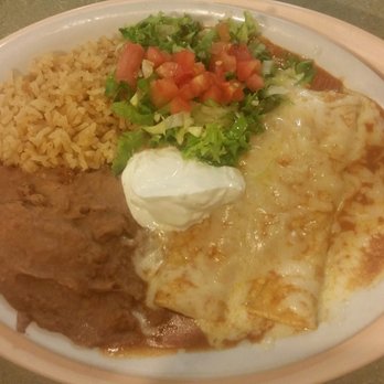 El Taco Loco - Cheese enchilada plate - Mexican Near Me - Norwalk, California