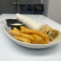 Mun o Salwa - Malai Kebab Roll