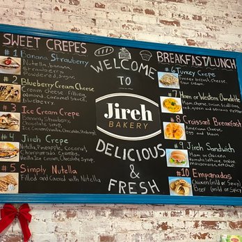 Jireh Bakery - Menu - Creperies Near Me - Exeter, California Jireh Bakery - Menu - Creperies Near Me - Exeter, California