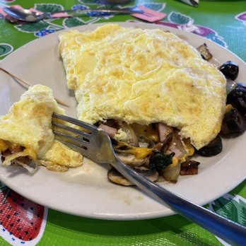 The Omelettry - House special with tons of olives. - American Near Me - Austin, Texas The Omelettry - House special with tons of olives. - American Near Me - Austin, Texas