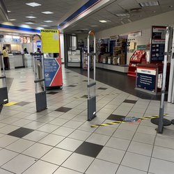 United States Post Offices - The entrance