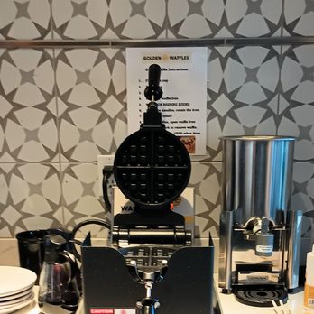 Cannery Pier Hotel & Spa - DIY waffle station. - Hotels Near Me - Astoria, Oregon Cannery Pier Hotel & Spa - DIY waffle station. - Hotels Near Me - Astoria, Oregon