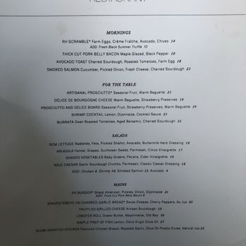 RH Rooftop Restaurant at RH West Palm - Menu - Wine Bars Near Me - West Palm Beach, Florida RH Rooftop Restaurant at RH West Palm - Menu - Wine Bars Near Me - West Palm Beach, Florida